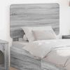 vidaXL Headboard with Headboard Grey Sonoma 75 cm Engineered wood