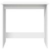 vidaXL Desk White 80x40x75 cm Engineered Wood
