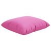 vidaXL Scatter Pillows Plain 4 pcs Pink 40 x 40 cm Polyester Farbic