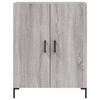 vidaXL Highboard Grey Sonoma 69.5x34x180 cm Engineered Wood
