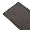 vidaXL Non Self-adhesive PVC Flooring Planks 5.26 m² 2 mm Oak Dark Grey