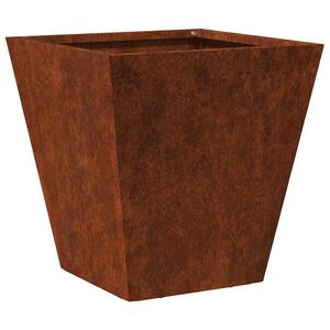 vidaXL Garden Planter 30x30x30 cm Weathering Steel