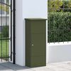 vidaXL Parcel Drop Box Olive green 44.5 x 29 x 110.5 cm Steel