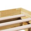 vidaXL Bed Frame Without Mattress 90x190 cm Solid Oak Wood