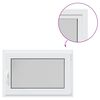 vidaXL Basement Window "RISOR" 90x50 cm Tilt&Turn DIN Right White