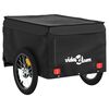 vidaXL Bike Trailer Black 45 kg Iron