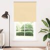 vidaXL Roller Blind Blackout Beige 135x210 cm Fabric Width 131.6 cm Polyester