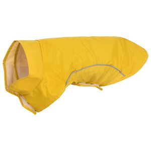 vidaXL Dog Raincoat with Reflective Strips Polyester Yellow XS