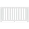 vidaXL Radiator Cover White 149x20x82 cm Engineered Wood