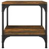 vidaXL Side Tables 2 pcs Smoked Oak 40x40x40 cm Engineered Wood