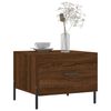 vidaXL Coffee Tables 2 pcs Brown Oak 50x50x40 cm Engineered Wood