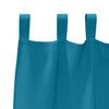 vidaXL Blackout Curtains with Rings 2 pcs Turquoise 225 x 140 cm