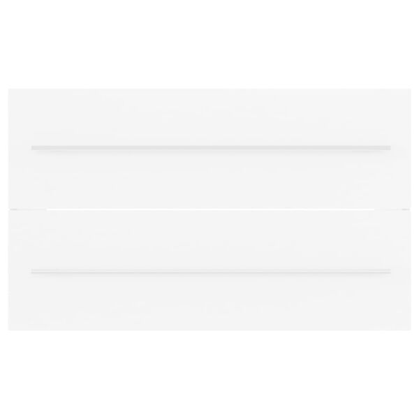 vidaXL Sink Cabinet with Built-in Basin White Engineered Wood