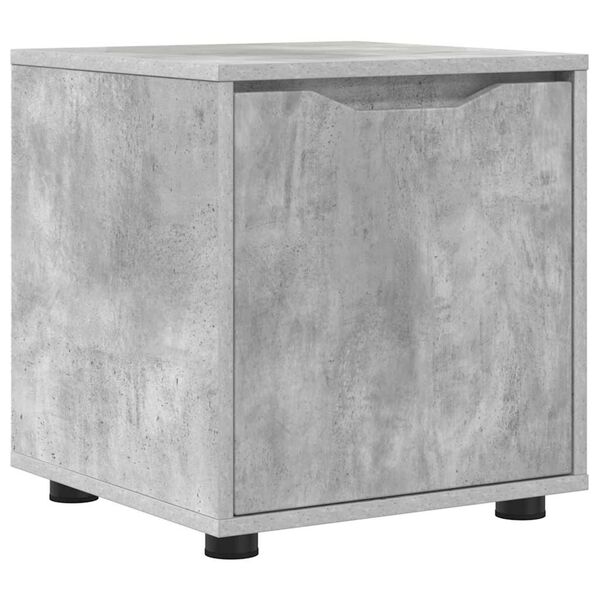 vidaXL Bathroom Cabinet Concrete Grey 40.5 x 40 x 44 cm