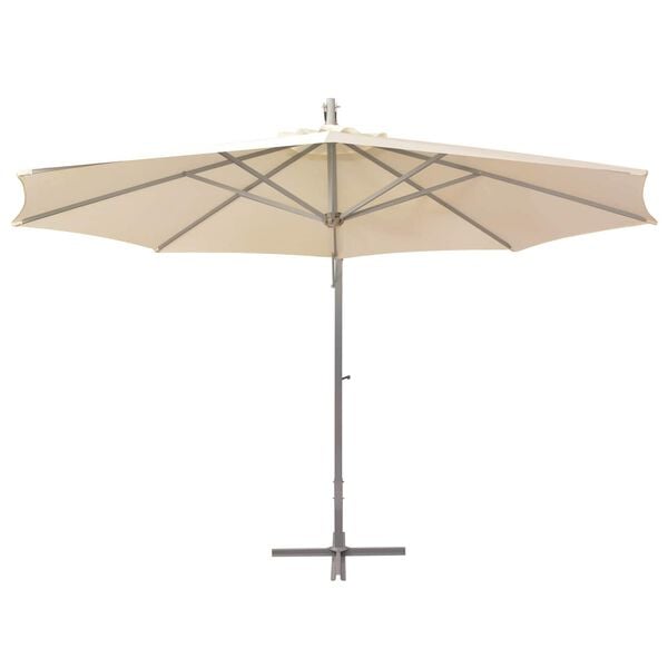 vidaXL Outdoor Umbrellas Beige Polyester