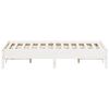 vidaXL Bed Frame without Mattress White 140x190 cm Solid Wood Pine