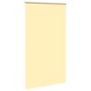 vidaXL Roller Blind Blackout Yellow 140x210 cm Fabric Width 136.6 cm Polyester
