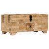 vidaXL Coffee Table Solid Mango Wood 80x40x35 cm