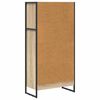 vidaXL Book Cabinet Sonoma 60 x 30 x 121 cm Engineered Wood