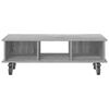 vidaXL TV Stand Grey Sonoma 100 x 35 x 35 cm Engineered Wood