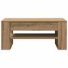 vidaXL Coffee Table Artisan Oak 102 x 55 x 45 cm Engineered Wood