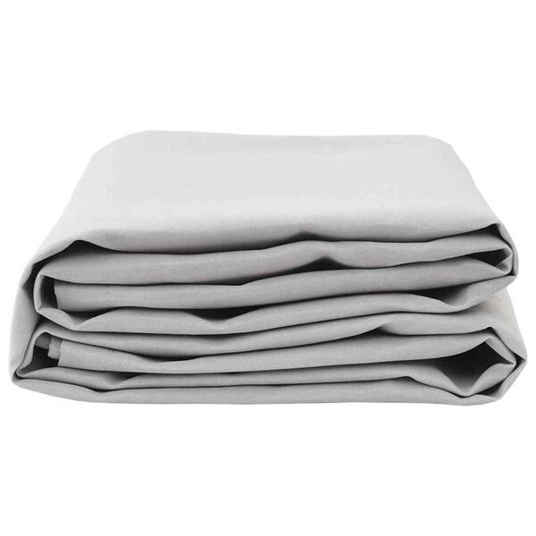 vidaXL Awning Replacement Light Grey 1000 x 160 cm Polyester Canvas