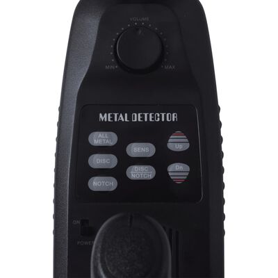 vidaXL Metal Detector 20 cm Search Depth 300 cm LCD Display