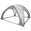 vidaXL Party Tent Grey Waterproof