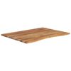 vidaXL Desk Top 110x80x2.5 cm Rectangular Solid Wood Acacia
