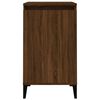 vidaXL Bedside Cabinets 2 pcs Brown Oak 40x35x70 cm Engineered Wood