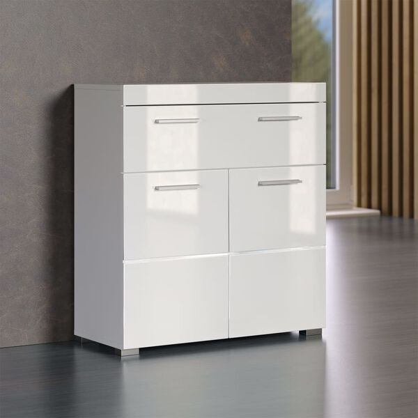 Trendteam Bath Floor Cabinet Amanda White