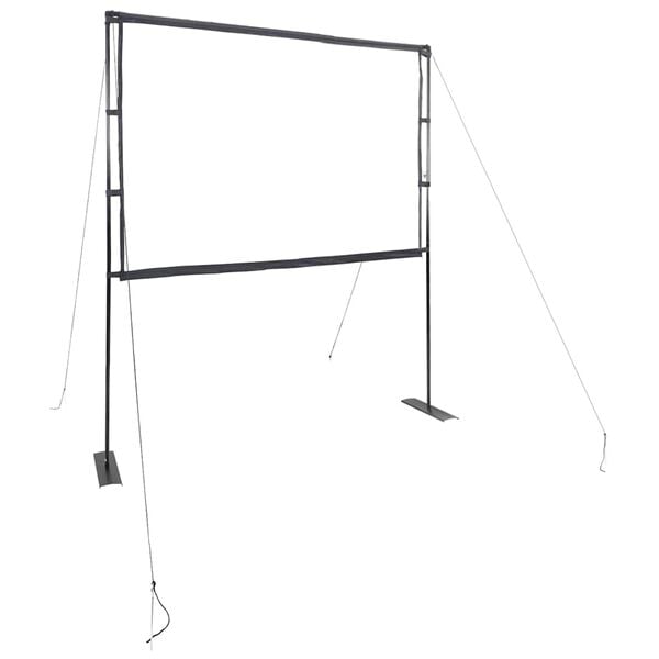 vidaXL Projection Screen with Stands 84 Inch 4:3