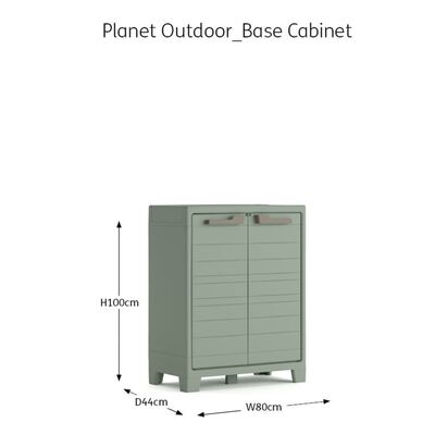 Keter Low Outdoor Storage Cabinet