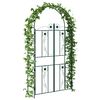 vidaXL Garden Arch Plain Green 115 x 37 x 226 cm