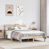 vidaXL Bed Frame without Mattress 150x200 cm King Size Solid Wood Pine