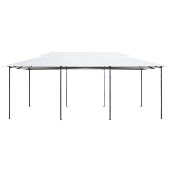vidaXL Gazebo 600x298x270 cm White 180g/m²