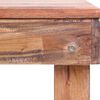 vidaXL Dining Table 120x60x80 cm Solid Reclaimed Wood