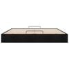vidaXL Ottoman Bed Frame without Mattress Black Super King Fabric