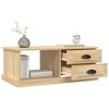 vidaXL Coffee Table Sonoma Oak 90x50x35 cm Engineered Wood
