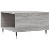 vidaXL Coffee Table Grey Sonoma 55x55x36.5 cm Engineered Wood