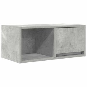 vidaXL TV Cabinet Concrete Grey 60x31x25.5 cm Engineered Wood