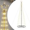 vidaXL LED Christmas Tree 570 LEDs Warm White 300 cm