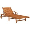 vidaXL Sun Loungers 2 pcs Solid Wood Acacia