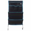 vidaXL Storage Bag with Storage Black and Blue 91 x 47.5 cm Oxford
