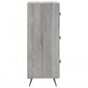 vidaXL Sideboard Grey Sonoma 34.5x34x90 cm Engineered Wood