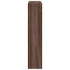 vidaXL Fireplace Surround Brown Oak 81x18x82 cm Engineered Wood