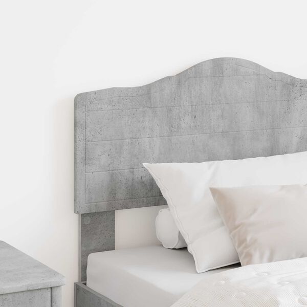 vidaXL Headboard Concrete Grey 75 cm Engineered wood