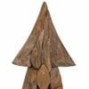 vidaXL Christmas Tree with Stand Brown 90 cm Solid teak wood