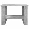 vidaXL Coffee Table Concrete Grey 72 x 50 x 50 cm Engineered Wood