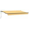 vidaXL Retractable Awning Sand 3.5 x 2 m Fabric